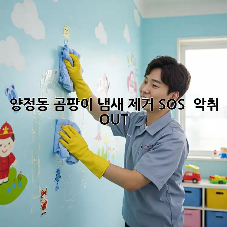 양정동 곰팡이 냄새 제거 SOS 🚨 악취 OUT!