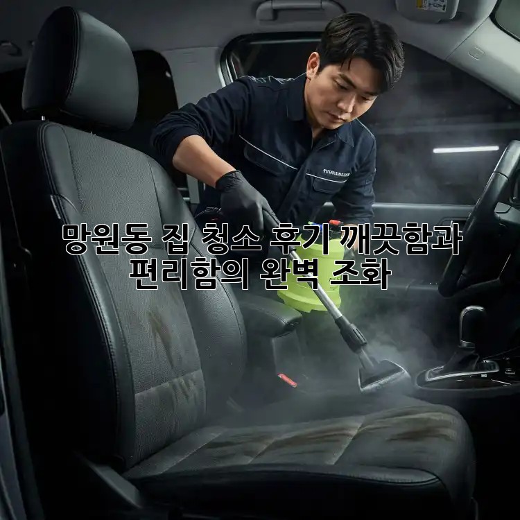 망원동 집 청소 후기: 깨끗함과 편리함의 완벽 조화