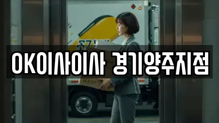 OK이사이사 경기양주지점