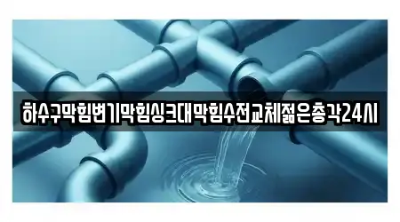 하수구막힘변기막힘싱크대막힘수전교체젊은총각24시