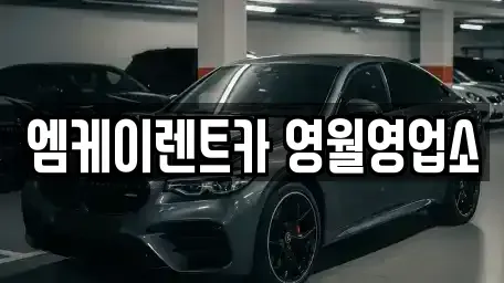강원 영월군 영월읍 렌트카 전문 엠케이렌트카 영월영업소