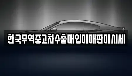 강원 영월군 영월읍 중고차매매 전문 한국무역중고차수출매입매매판매시세