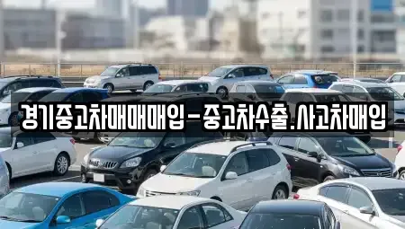 경기도 고양시 덕양구 효자동 중고차 전문 경기중고차매매매입-중고차수출.사고차매입