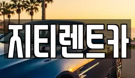 대구 달서구 두류동 장기렌트카 전문 지티렌트카